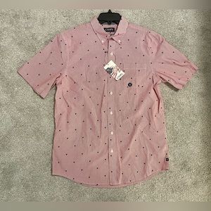 NWT Men’s Medium Red White and Blue Stars Shirt from CHAPS
